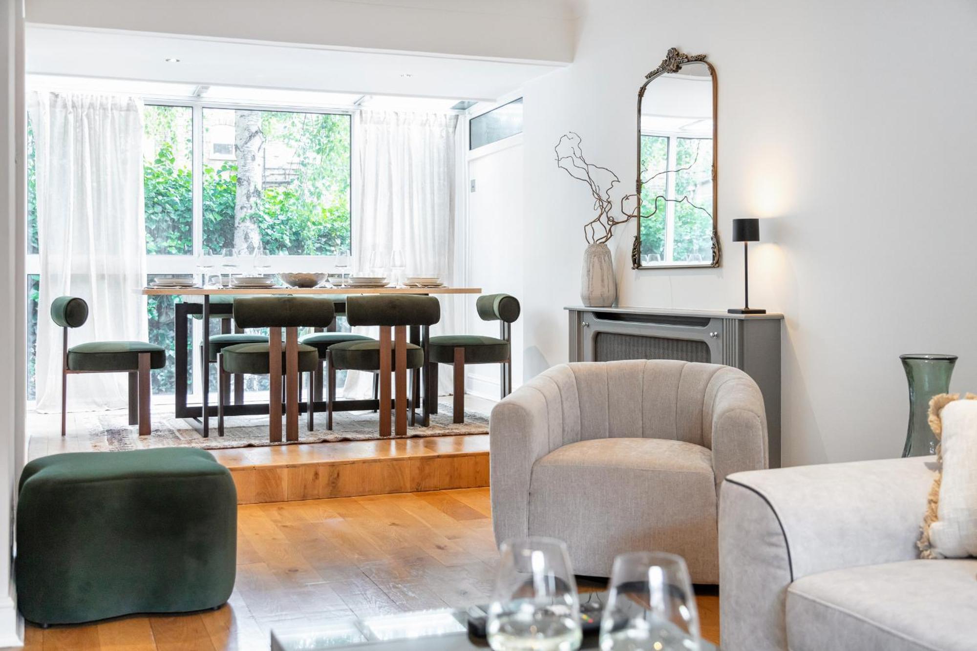 Rare 4Beds Townhouse In Kensington With Patio Villa London Exterior photo